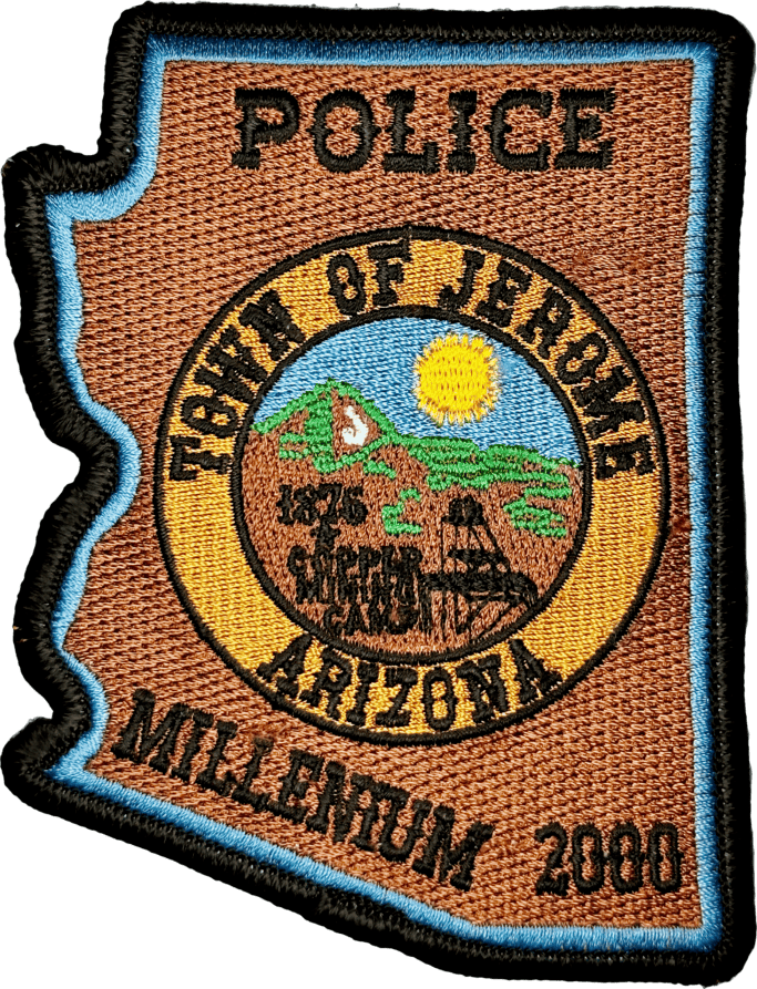 An image of a patch from Jerome Police