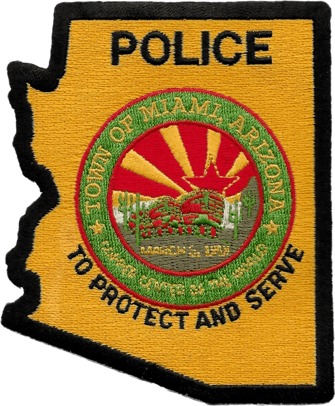 An image of a patch from Miami Police