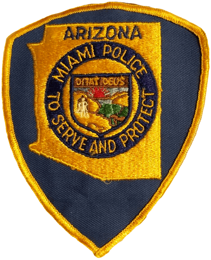 An image of a patch from Miami Police