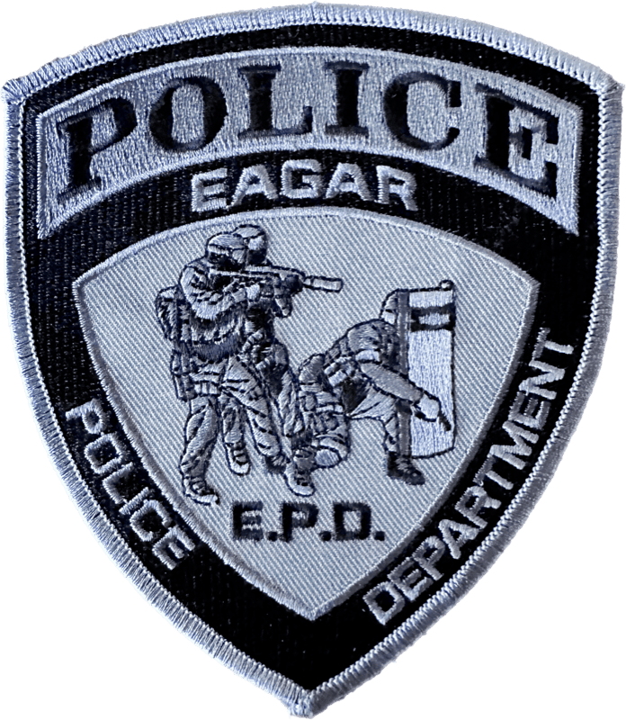 An image of a patch from Eagar Police