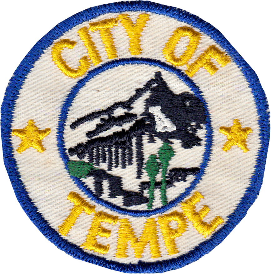 An image of a patch from Tempe Police