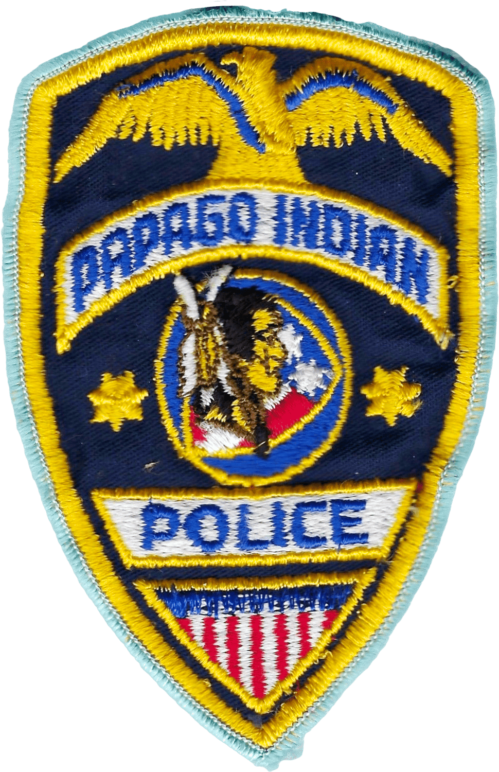 An image of a patch from Tohono O'odham (Papago) Police