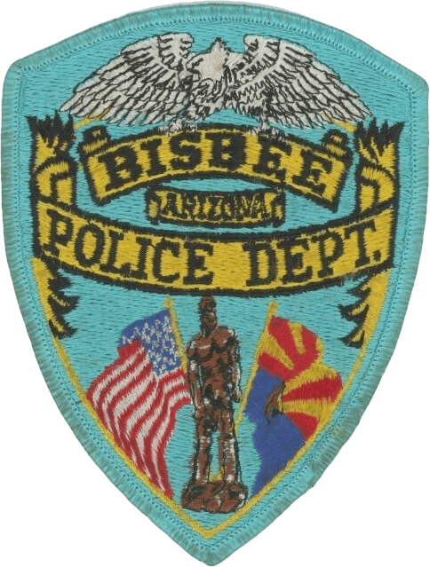 An image of a patch from Bisbee Police