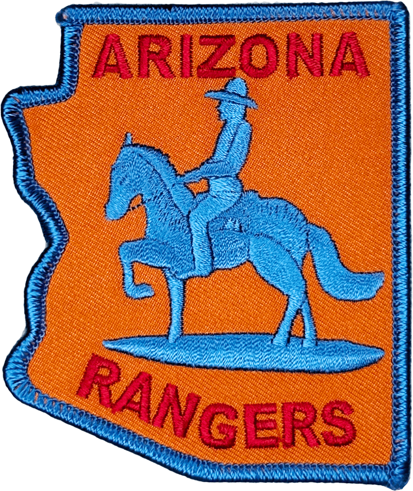 An image of a patch from Arizona Rangers