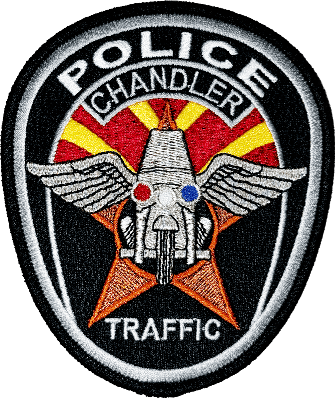 An image of a patch from Chandler Police