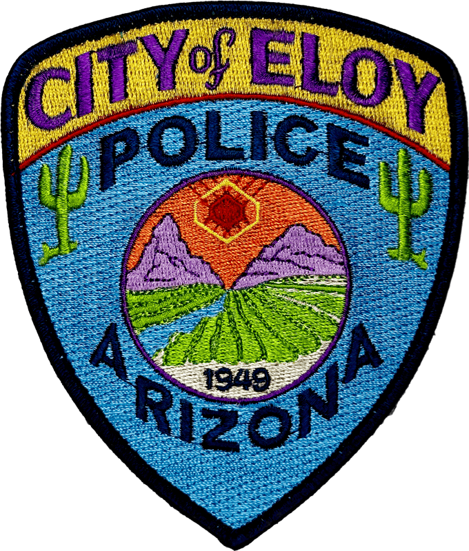 An image of a patch from Eloy Police