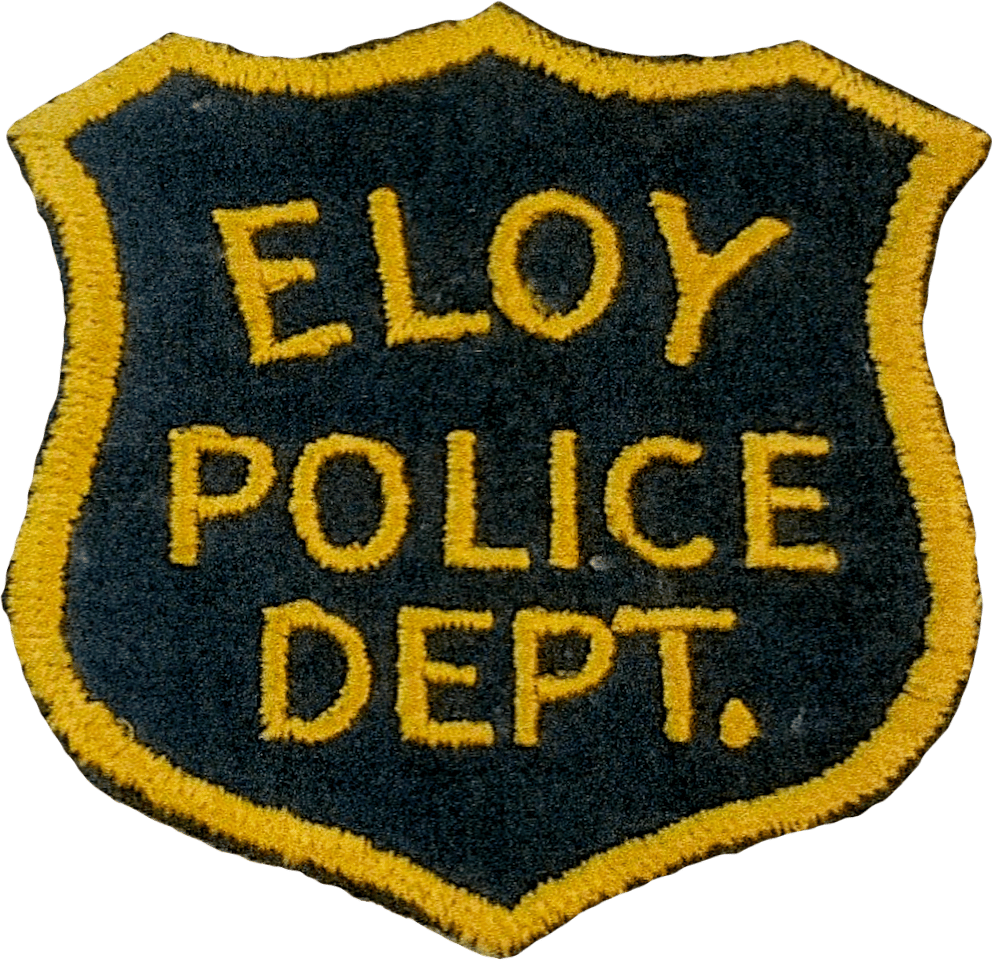 An image of a patch from Eloy Police