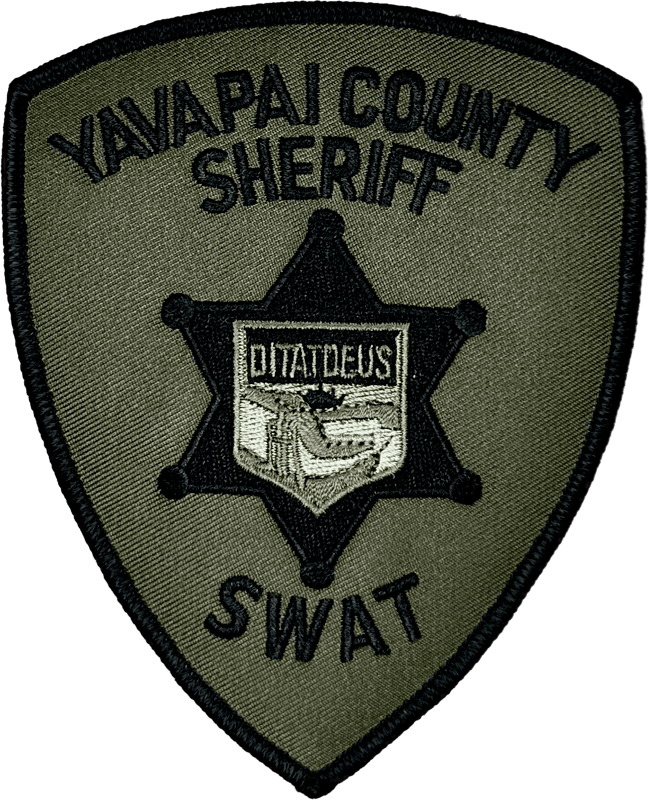 An image of a patch from Tactical and SWAT Teams