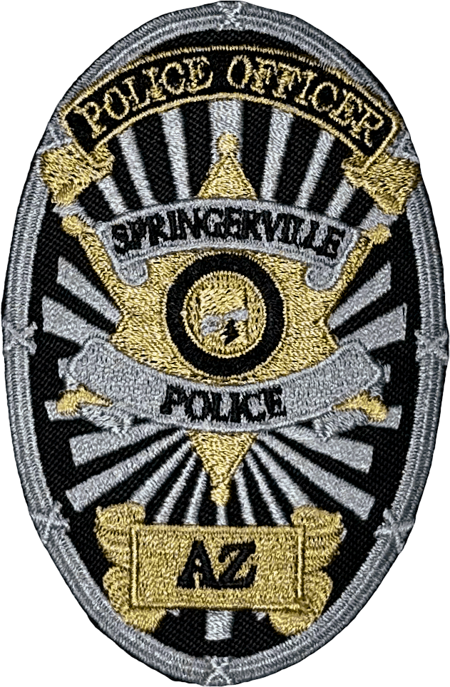 An image of a patch from Springerville Police