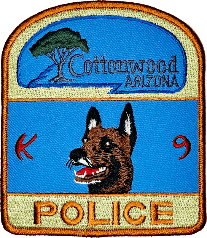 An image of a patch from Cottonwood Police