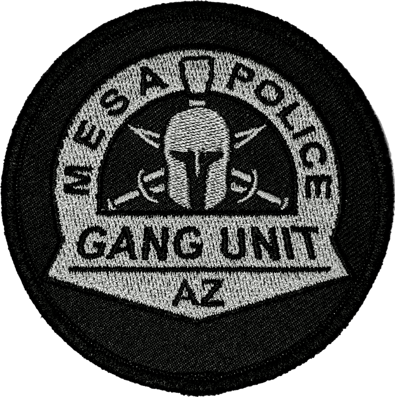 An image of a patch from Mesa Police