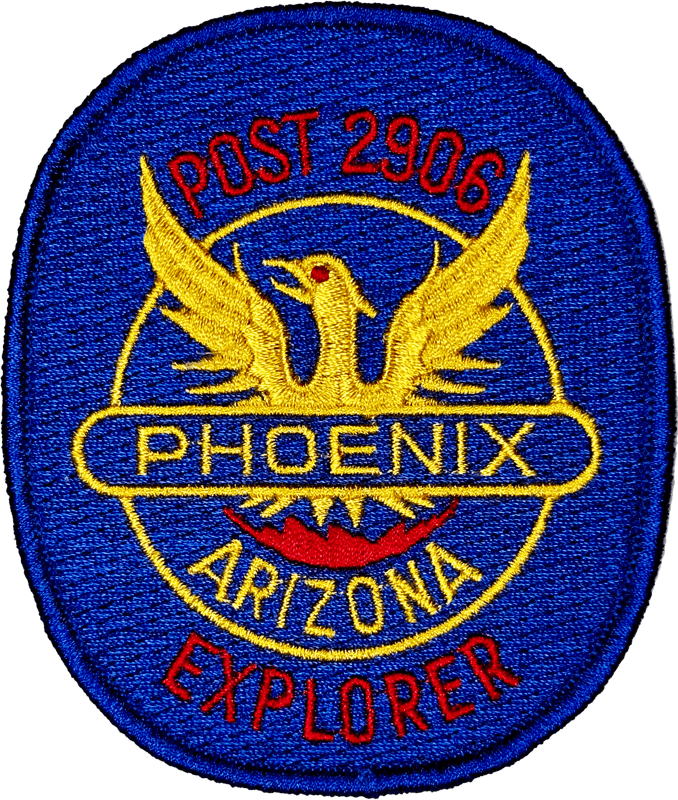 An image of a patch from Phoenix Police