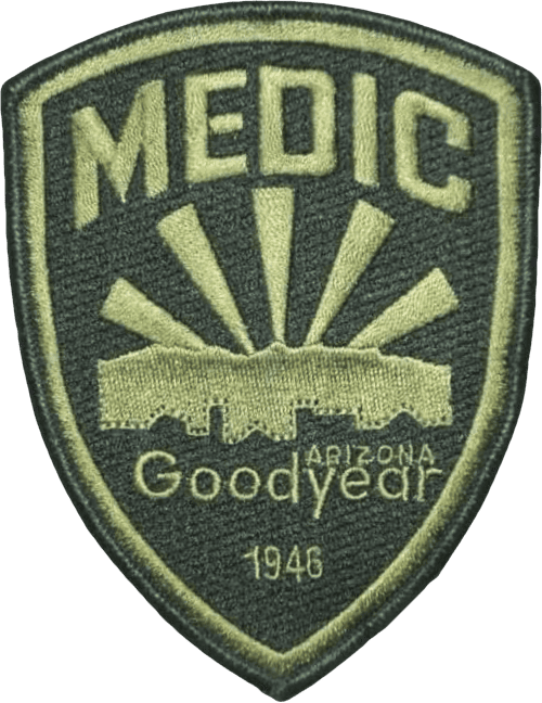 An image of a patch from Goodyear Police