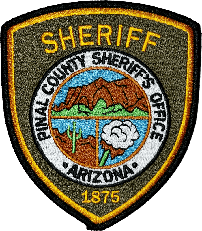 An image of a patch from Pinal County Sheriff