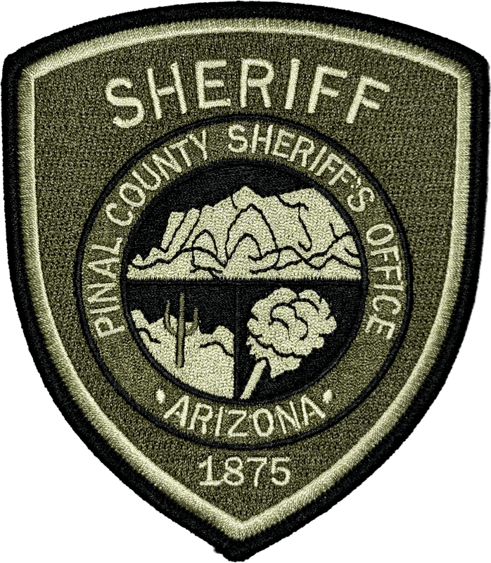 An image of a patch from Pinal County Sheriff