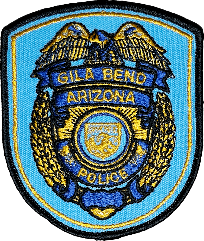 An image of a patch from Gila Bend Police