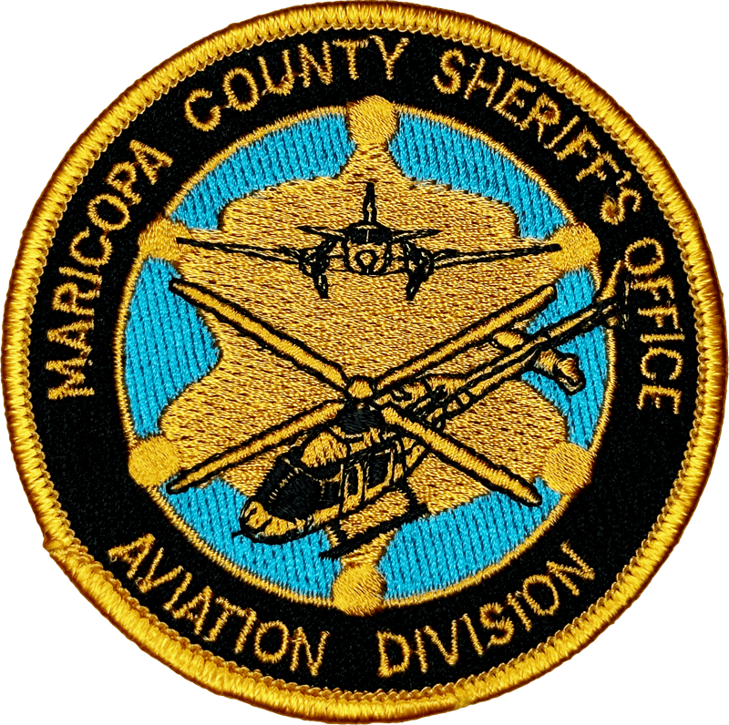 An image of a patch from Maricopa County Sheriff (MCSO)