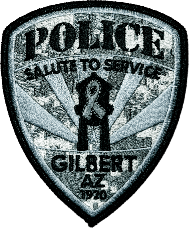 An image of a patch from Gilbert Police