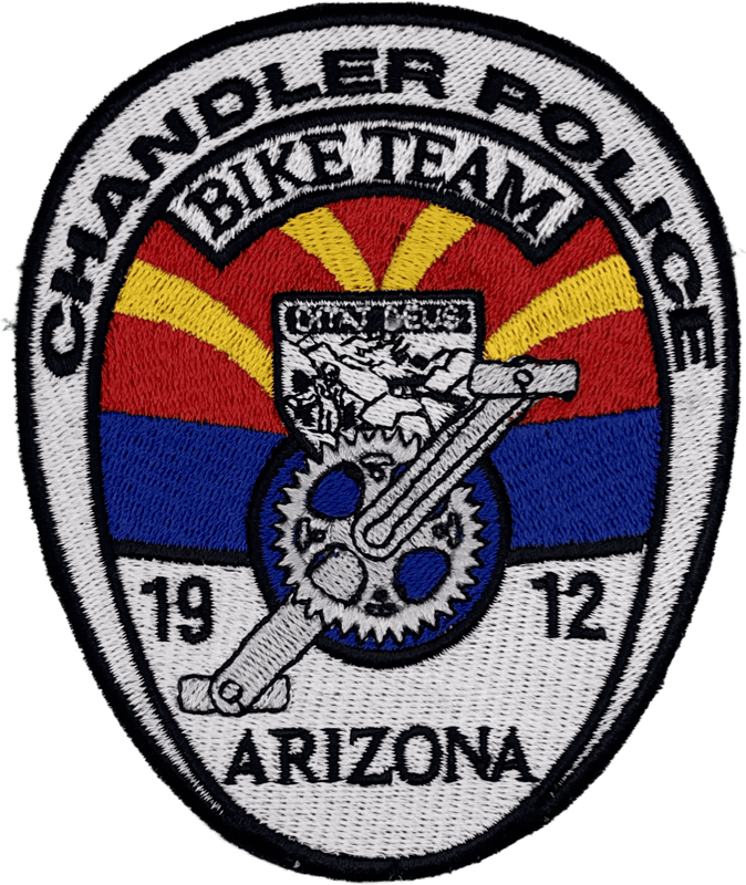 An image of a patch from Chandler Police