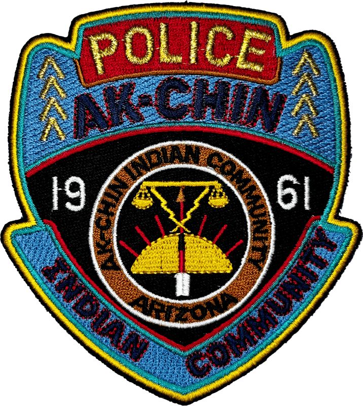 An image of a patch from Ak-Chin Police