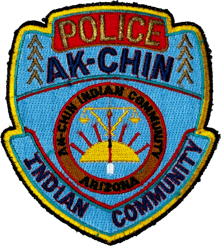 An image of a patch from Ak-Chin Police