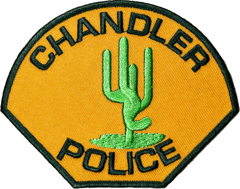 An image of a patch from Chandler Police