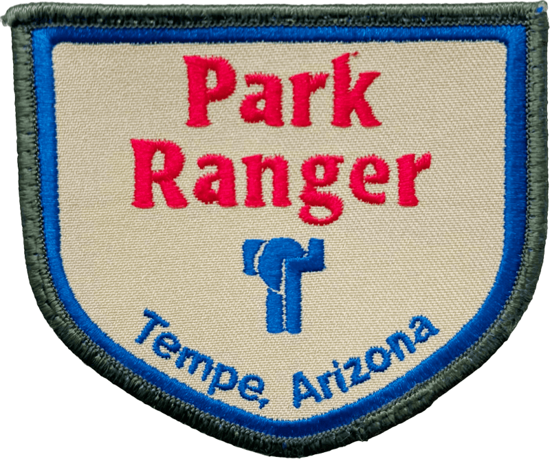 An image of a patch from Tempe Police