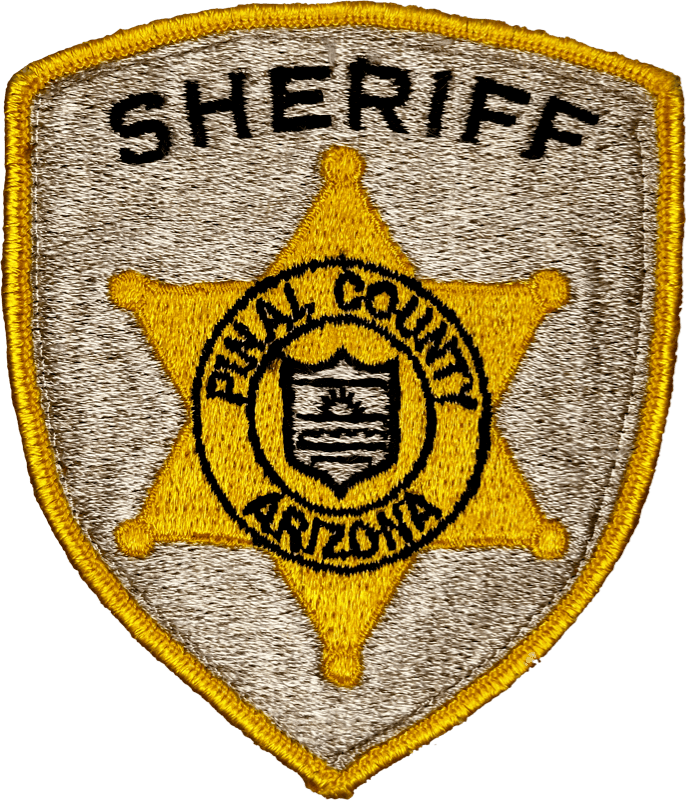 An image of a patch from Pinal County Sheriff