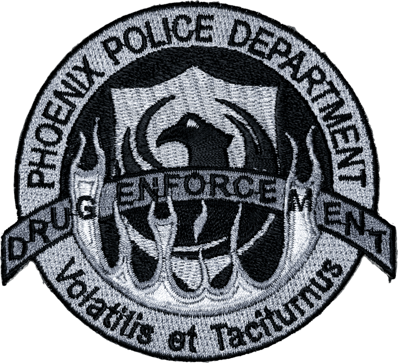 An image of a patch from Phoenix Police