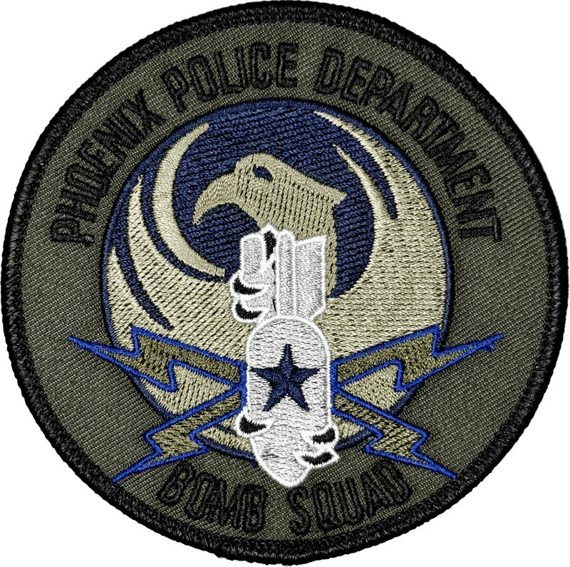 An image of a patch from Phoenix Police