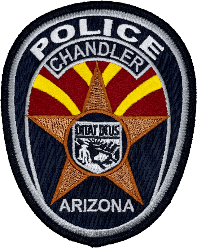 An image of a patch from Chandler Police