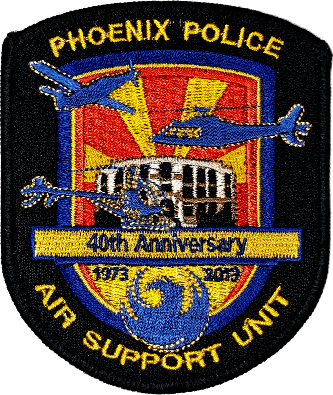 An image of a patch from Phoenix Police