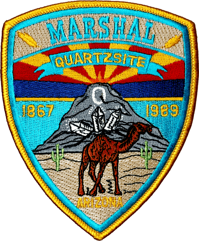 An image of a patch from Quartzsite Police