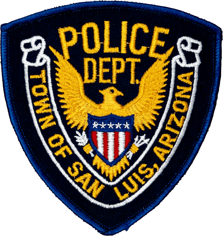 An image of a patch from San Luis Police