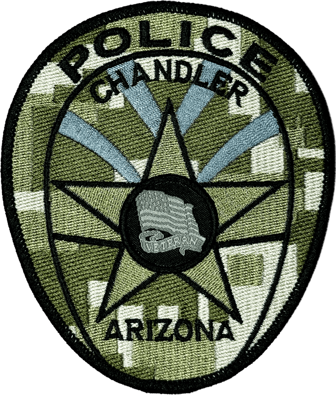 An image of a patch from Chandler Police