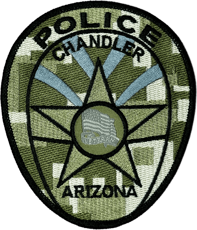 An image of a patch from Chandler Police