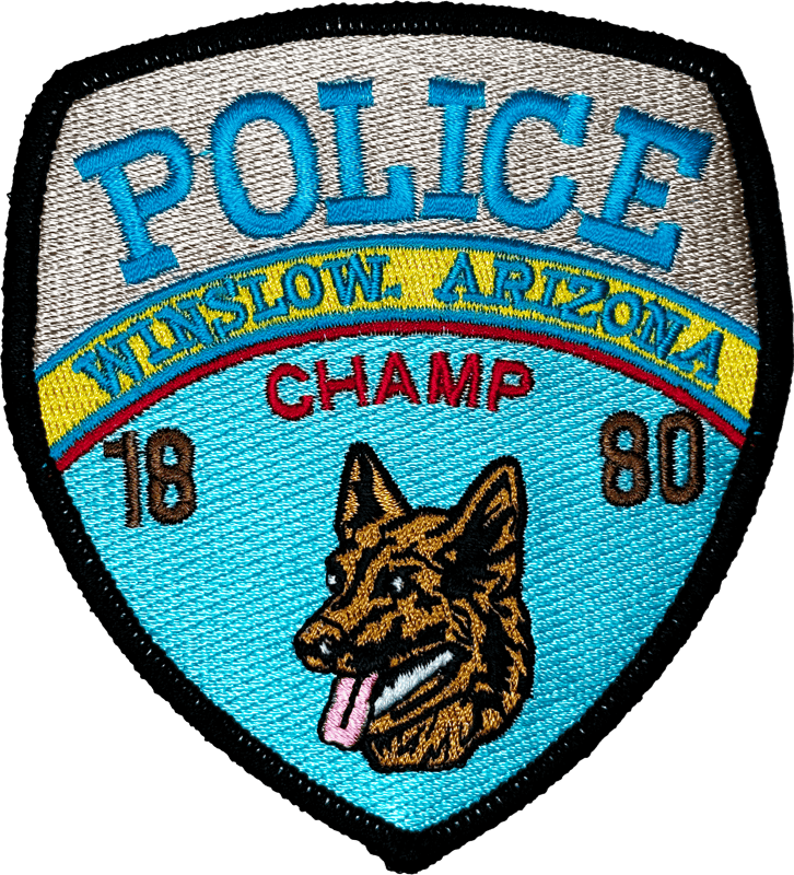 An image of a patch from Winslow Police