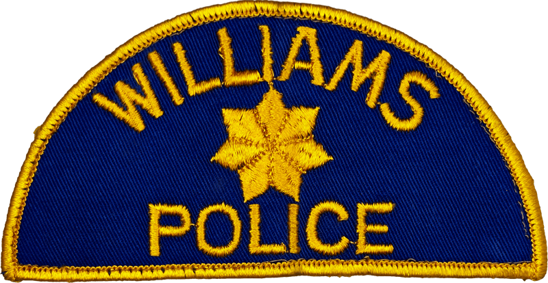 An image of a patch from Williams Police