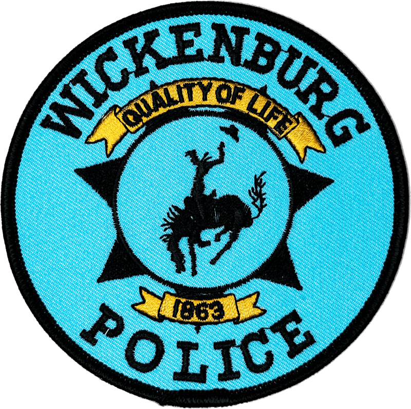 An image of a patch from Wickenburg Police