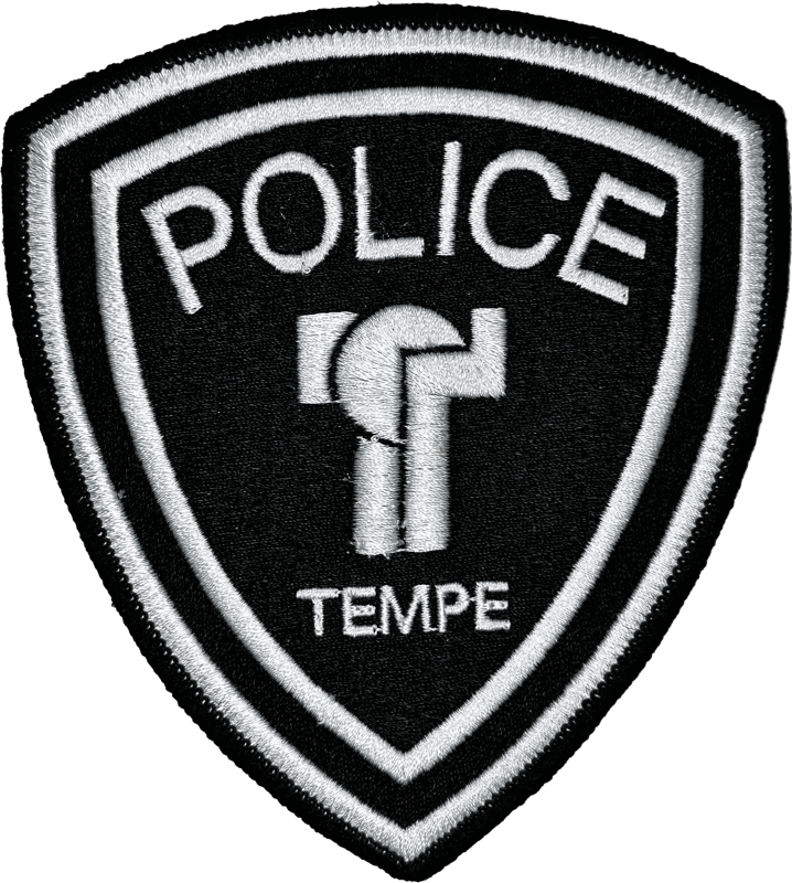 An image of a patch from Tempe Police