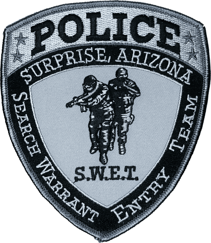 An image of a patch from Surprise Police