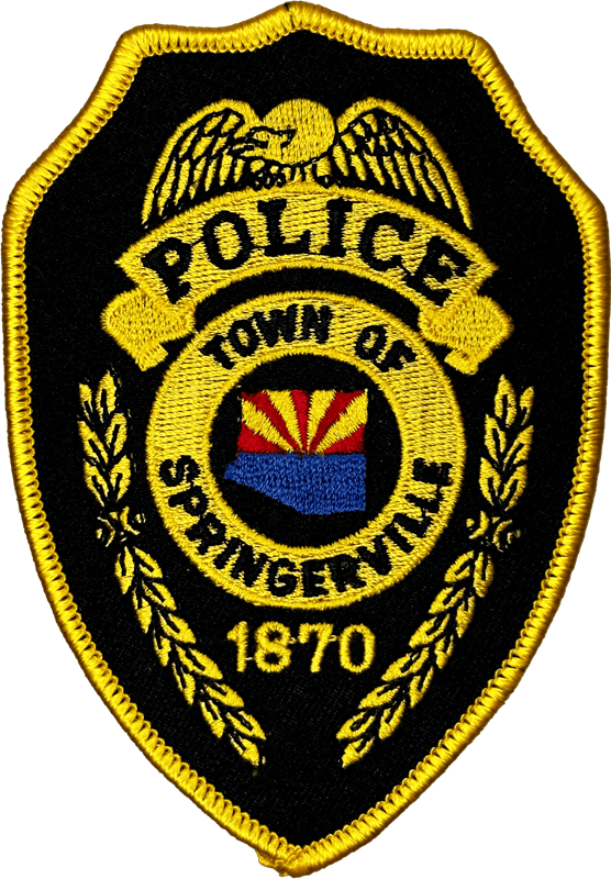 An image of a patch from Springerville Police