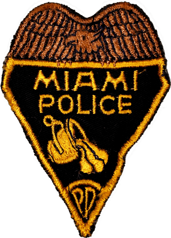 An image of a patch from Miami Police