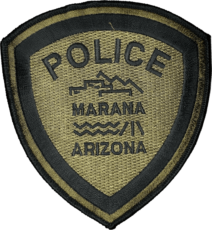 An image of a patch from Marana Police