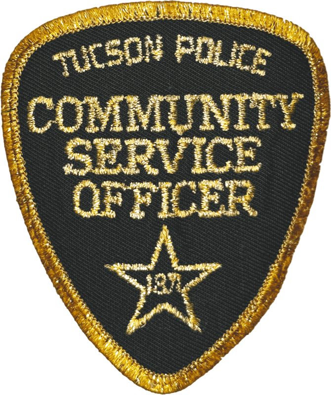 An image of a patch from Tucson Police