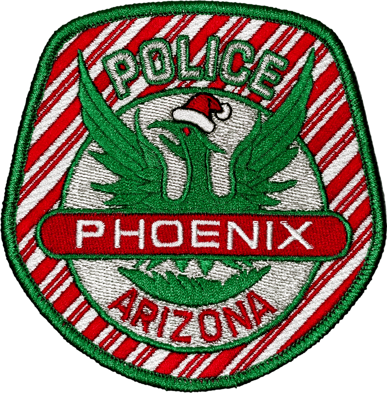 An image of a patch from Phoenix Police