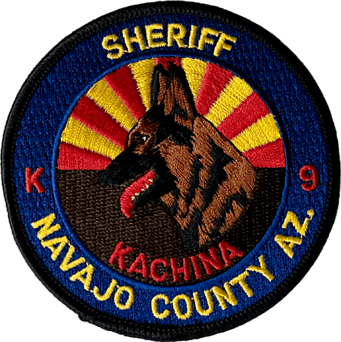 An image of a patch from Navajo County Sheriff