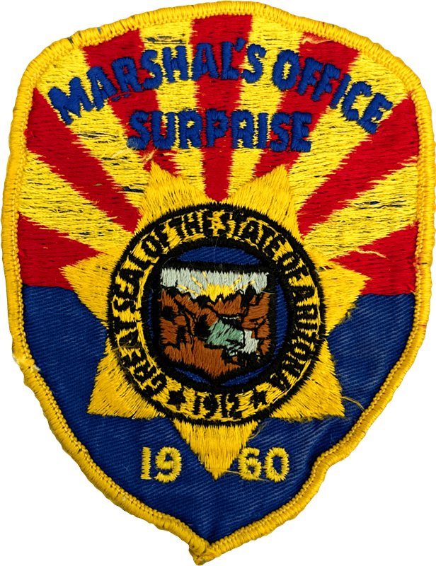 An image of a patch from Surprise Police