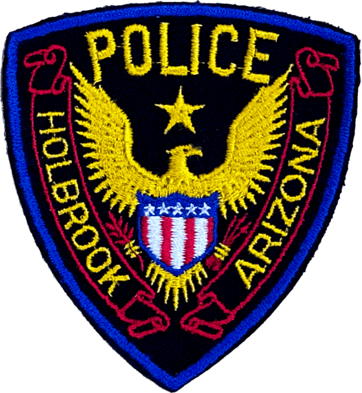 An image of a patch from Holbrook Police