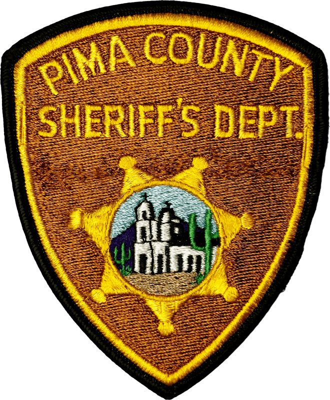 An image of a patch from Pima County Sheriff